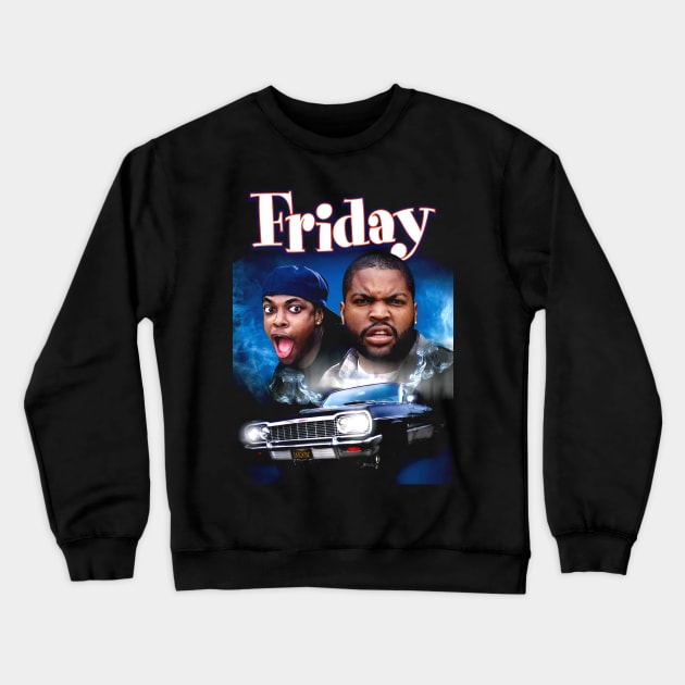 Vintage Friday Gift Men Films Crewneck Sweatshirt by woman fllower